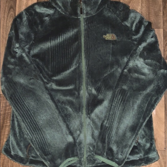 The North Face Osito fleece Women’s XL GREEN - Picture 3 of 5